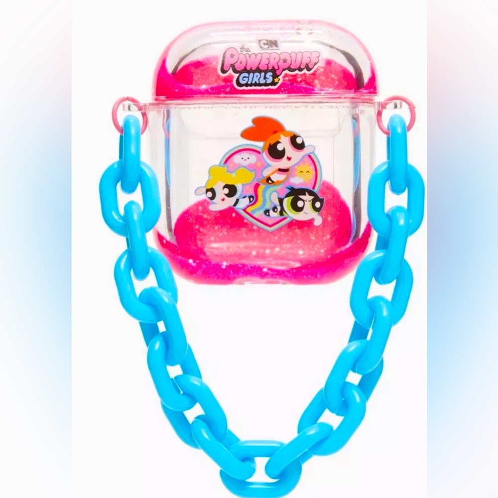 The Powerpuff Girls Liquid Glitter Wireless Earbud Case Cover